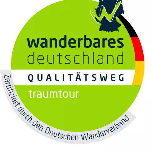 Logo Qualitätsweg Wanderbares Deutschland - traumtour