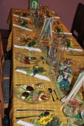 Gedeckter Tisch