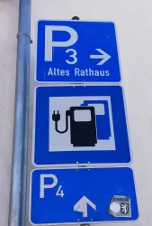 Parkplatzschild P3