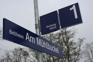 S-Bahnhof "Am Mühlbuckel"
