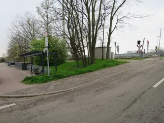 Auffahrt zum S-Bahnhof "Am Mühlbuckel"