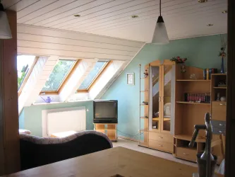 FeWo A: Wohnraum mit Schlafcouch