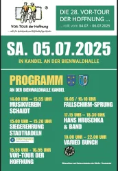 Programm Kandel Vor-Tour der Hoffnung