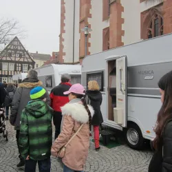 Kandel mobil - Wohnwagen (© Südpfalz Tourismus Kandel e.V.)