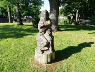 Assis sur la frontiere - auf der Grenzlinie, Adrie