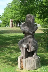Assis sur la frontiere- auf der Grenzlinie, Adrien