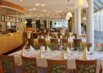 Thekenbereich (© Stadtgarten-Restaurant Germersheim)