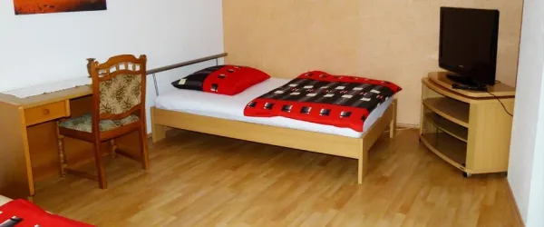 1.Schlafzimmer 4-Bettwohnung