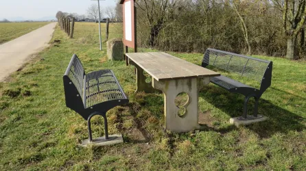 Rastplatz Altsheimer mit Tabakradweg