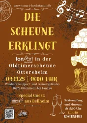 Die Scheune erklingt 2025 - Plakat