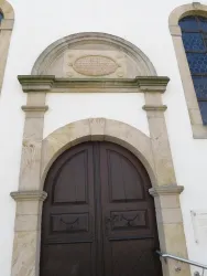 Ev Kirche Ottersheim Portal Eingang