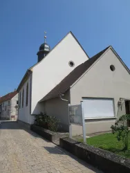 Ev Kirche Ottersheim Rückseite