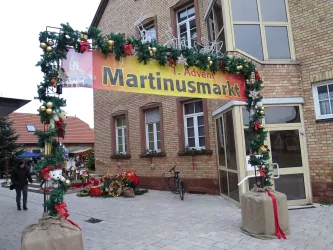 Willkommen auf dem Martinusmarkt (© CC BY-NC-ND SÜD Tourismus VG Bellheim,Esther Grüne)