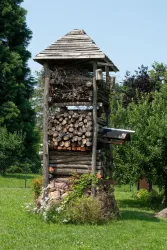 Bienenhotel am westlichen Brühlgraben