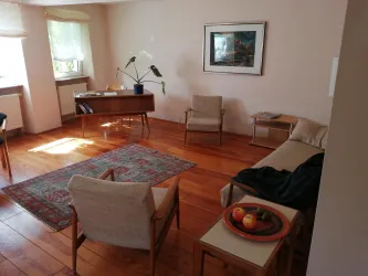 Wohnzimmer FEWO Kidsch (© Heinke Salisch)