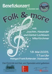 Plakat Benefizkonzert Lochbaum 18.05.25