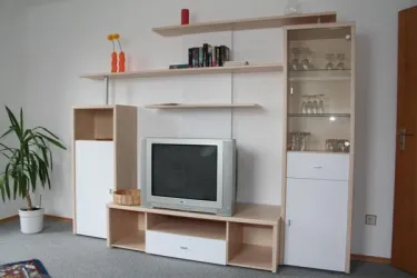 TV-Ecke (© Familie Weber, Ferienwohnung Rheinzabern)