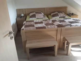FEWO Jockgrim - Doppelschlafzimmer (© C. Trauth, Jockgrim)