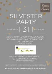 Silvester 2025 Flyer