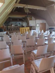 Alter Bauernhof Probenraum auf der Tenne