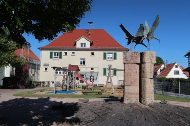 Spielplatz in Erlenbach am Storchenbrunnen