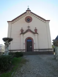 Portal der kath. Kirche St. Georg in Knittelsheim