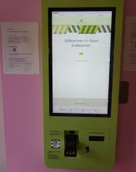 Yobsti Knittelsheim - Bezahlautomat