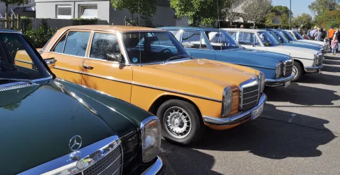 Mercedes Strich 8 Modelle
