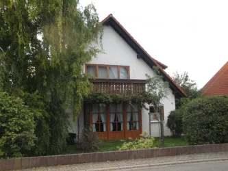 Außenansicht (© Ferienwohnung am Weinberg)