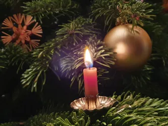 Weihnachtliche Deko