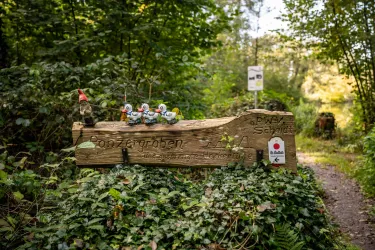 Zwerge am Weg: Nicht nur für Kinder ein Erlebnis