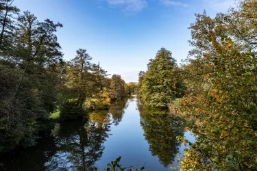 Damals Panzergraben heute eine Naturidylle