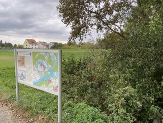 Infotafel - Straße Rheinfähre
