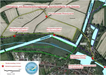Informations- und Besucherlenkungskonzept "Sumpfshildkröte ohne Grenzen"