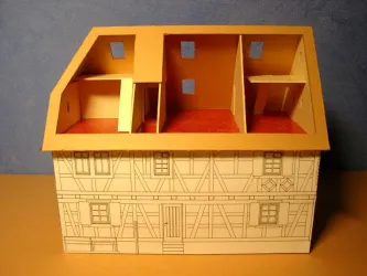 Modell der Wohnung