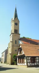 Die Kirche in Erlenbach