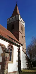 Historische Kirche in Minfeld 