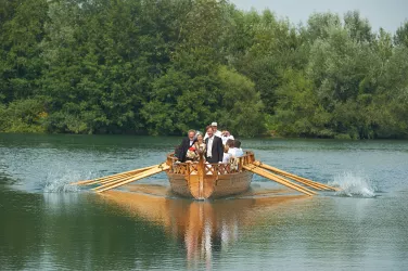 Hochzeit auf der Lusoria Rhenana