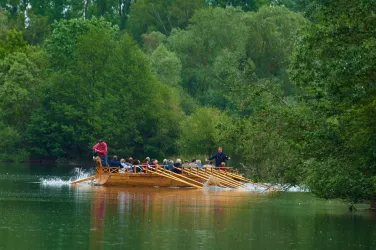 Lusoria Rhenana auf dem Setzfeldsee