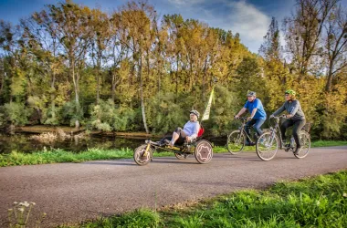 Rhein- und Römer-Schleife - barrierearme Radroute