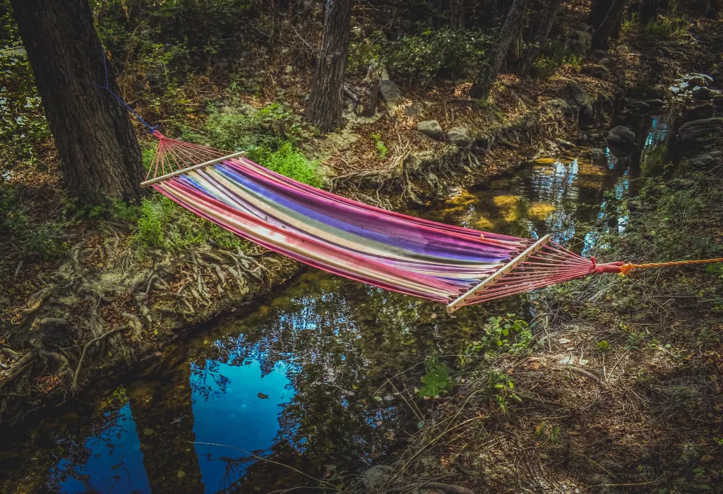 Hängematte im Wald