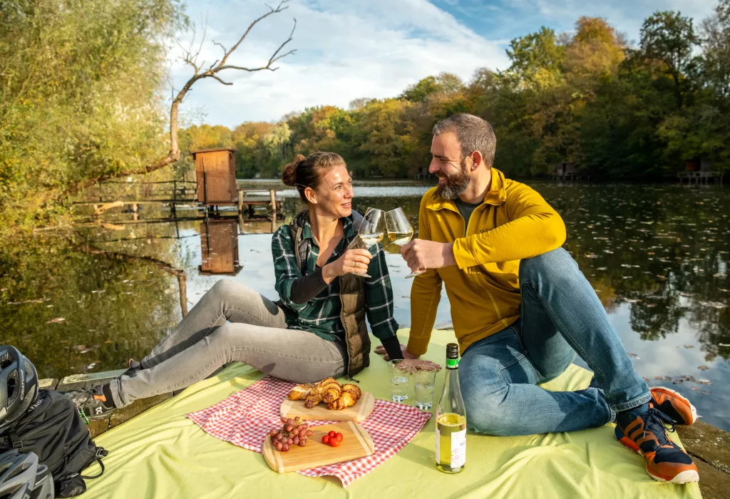 Picknick am Altrhein