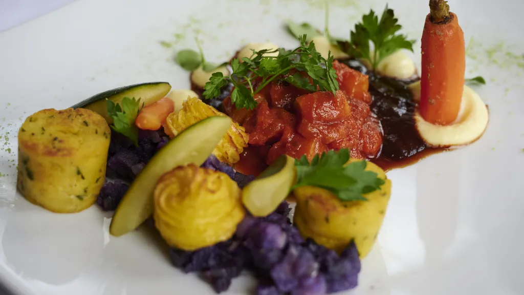 Kartoffelvariationen mit Gemüseauswahl