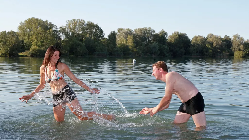 Badespaß am Baggersee Jockgrim