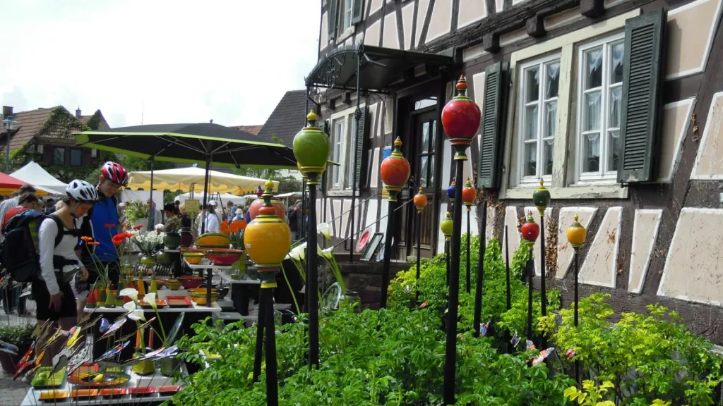 Töpfermarkt in Kandel