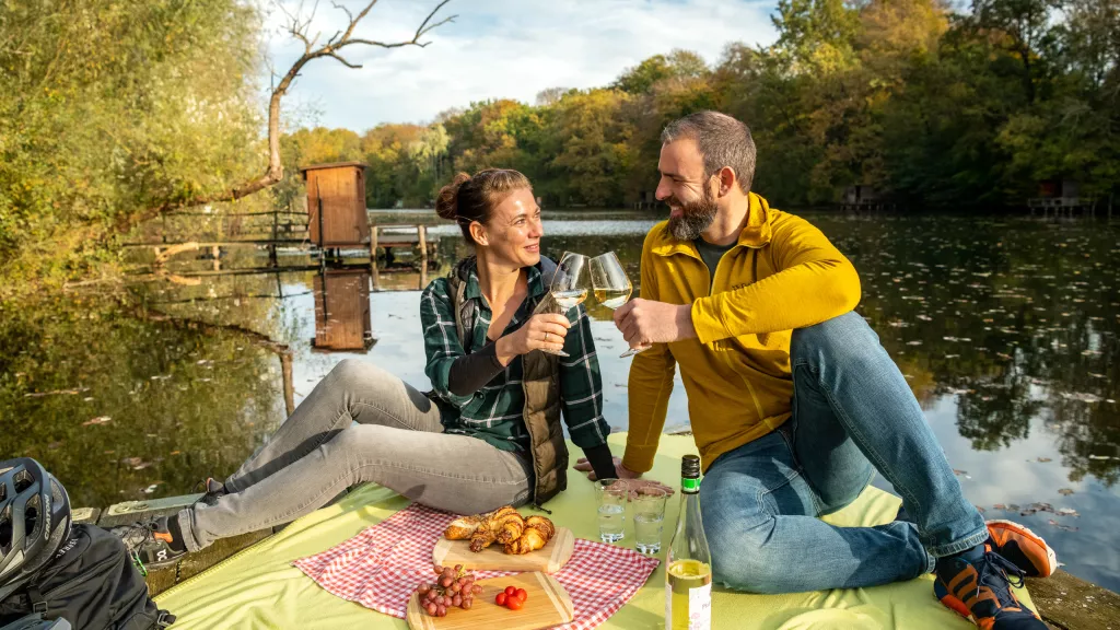 Picknick am Altrhein