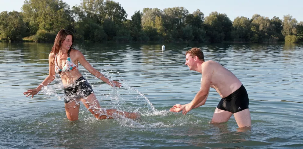 Badespaß am Baggersee Jockgrim