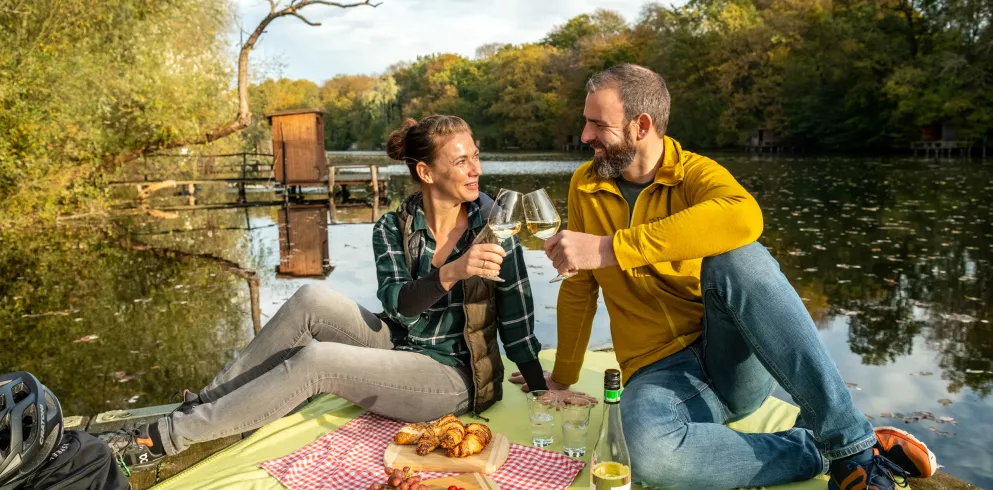 Picknick am Altrhein
