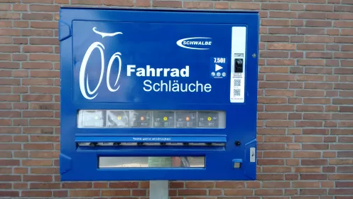Fahrradschlauch-Automat in Kandel