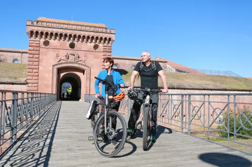 Impression von der Radtour rund um Germersheim